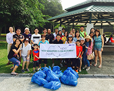 Movimiento mantengamos limpio Singapur