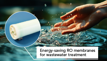 Energy-saving RO membranes for wastewater treatment