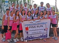 Todos los participantes de Nitto Denko Philippines