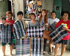 Entrepreneurial housewives and an employee of NDP (third woman from right)