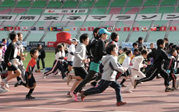 3.2kmのジョギング大会「大阪エンジョイRUN」