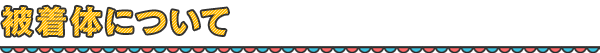 被着体について